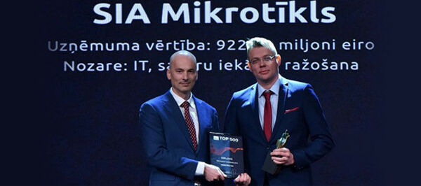 MikroTik — первый в рейтинге компаний Латвии