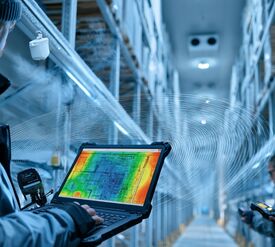 Радиообследование Wi-Fi на холодном складе 25 000 м²