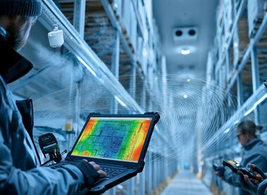 Радиообследование Wi-Fi на холодном складе 25 000 м²
