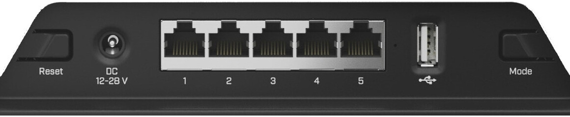 4X гигабитных порта Ethernet в Chateau LTE6 ax